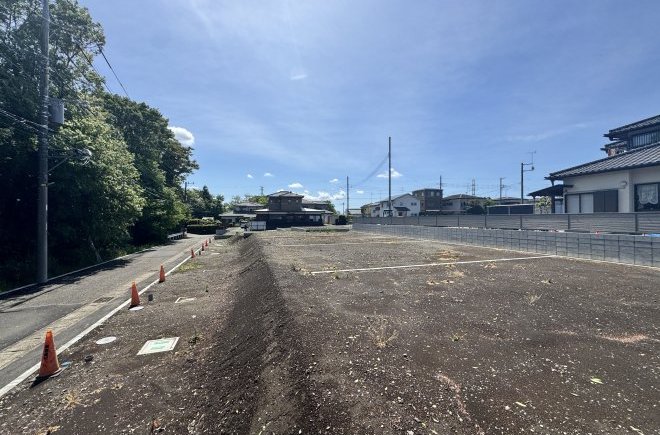 【中津】全区画の開発分譲地 38坪超のゆとりの広さ 建築条件無し売地 No.1