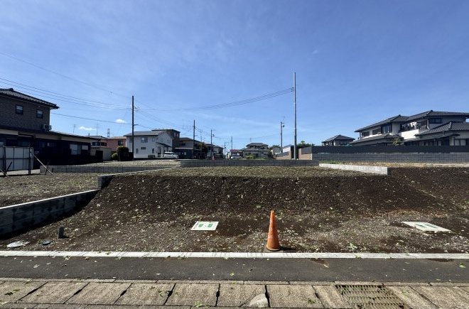 【中津】全区画の開発分譲地 38坪超のゆとりの広さ 建築条件無し売地 No.5