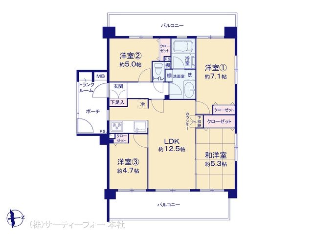 サンクタス・グロウヒルズ 316
