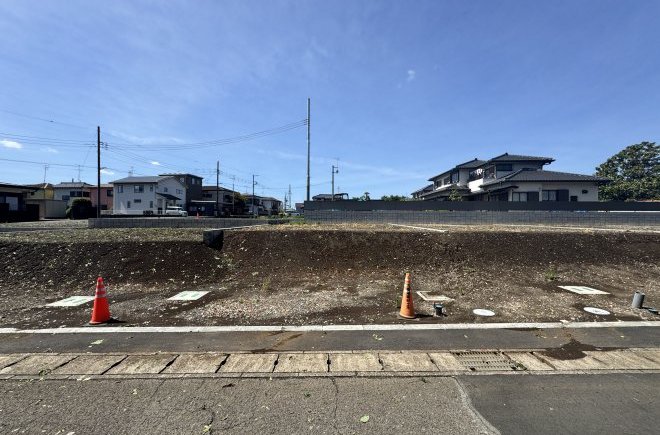 【中津】全区画の開発分譲地 38坪超のゆとりの広さ 建築条件無し売地 No.4