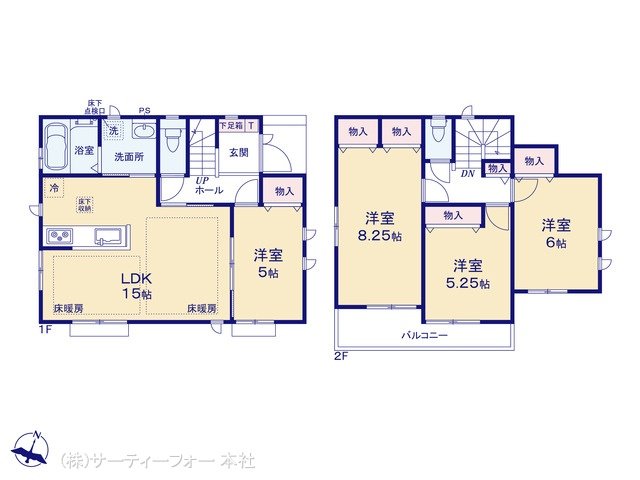 大和市南林間6丁目3595番　3期 3-K号棟