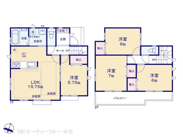 大和市南林間6丁目3595番　3期 3-R号棟