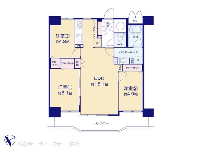 コスモ相武台サニーサイド 703