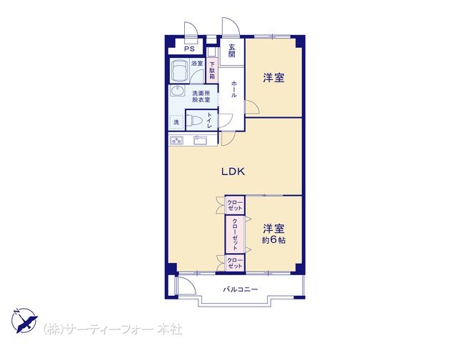 東建座間ハイツ　4号棟 617