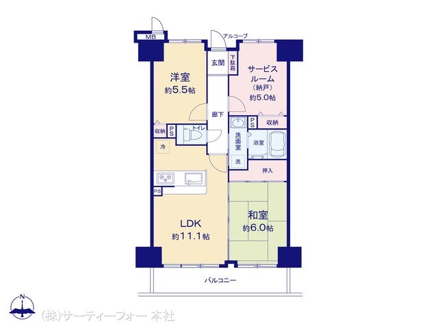 ダイアパレス海老名 303
