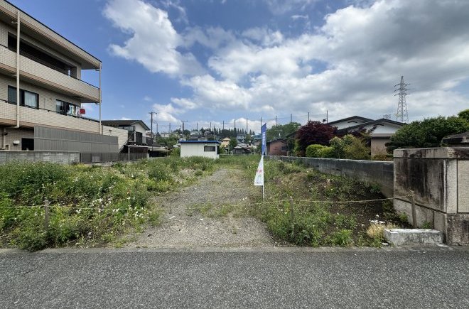【三ケ木】理想の住まいを叶える、ひろびろ土地面積180㎡超 建築条件なし売地 No.1