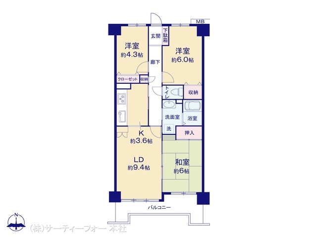 朝日プラザ大和プティックス 303