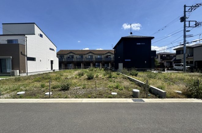 【中津】全8区画の開発分譲地 平坦・閑静な住宅街 建築条件無し売地 No.3