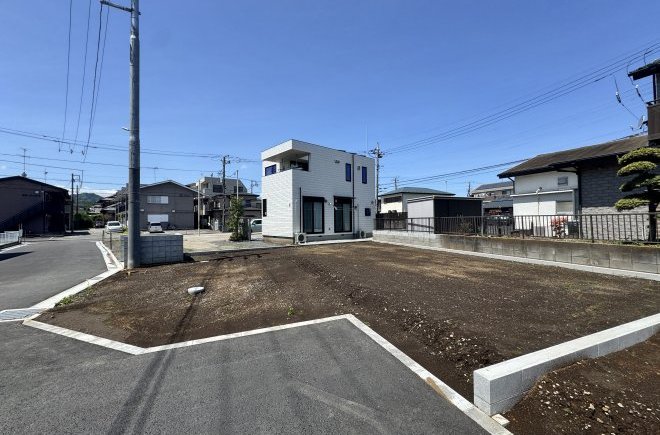 【中津】サーティーフォーのお家が建築できます！ 建築条件無し売地  A区画