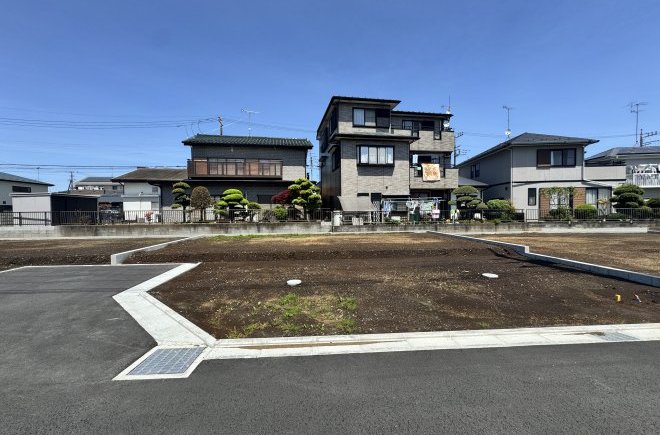 【中津】サーティーフォーのお家が建築できます！ 建築条件無し売地  B区画