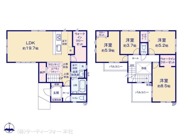 海老名市門沢橋6期 3号棟