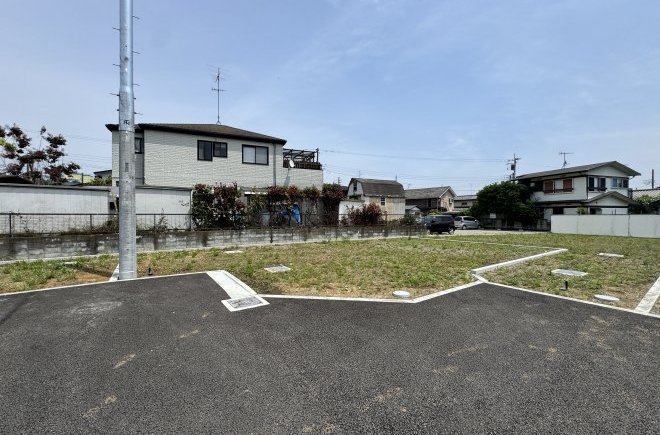 【中津】全8区画の開発分譲地 全区画40坪超 建築条件無し売地 No.2