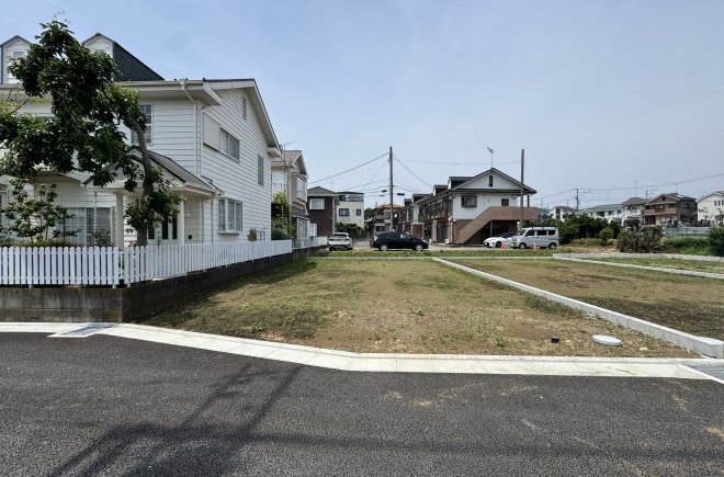 【中津】全8区画の開発分譲地 全区画40坪超 建築条件無し売地 No.7