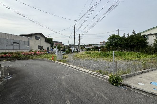中央区水郷田名　約148坪の事業用地
