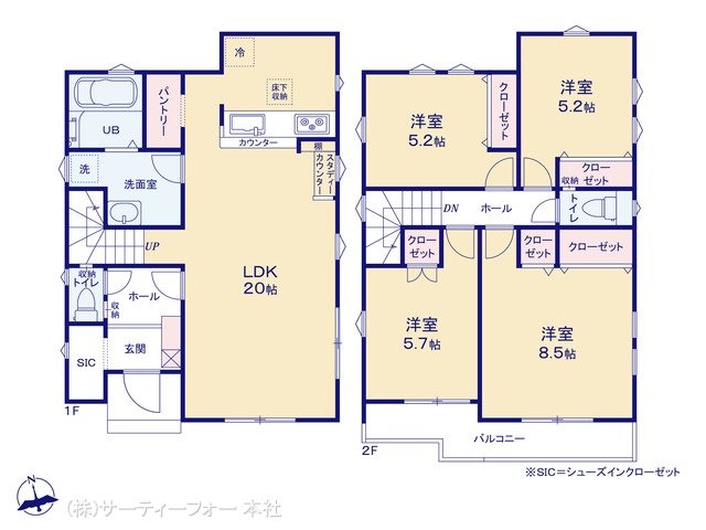 八王子市館町4期 6号棟