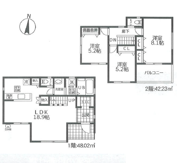 二本松1丁目　南向き長期優良住宅　№1