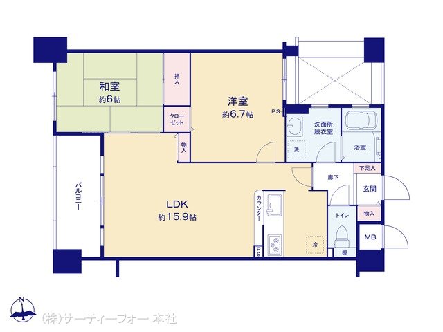 ベルシヤトゥ八王子台町 205