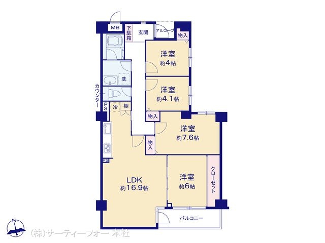 エクステさがみ野 402