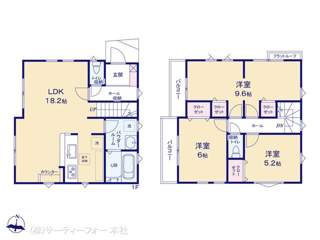 座間市入谷西3期 1号棟