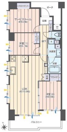 相模原駅 徒歩9分 高層階で相模原の街が一望　ロアーブル・サン相模原弐番館