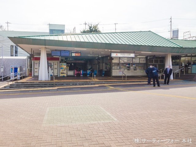 東急電鉄「すずかけ台」駅 撮影日(2021-03-19) 400m
