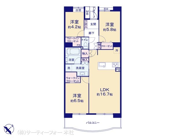プラザシティ相模大野4号棟 405