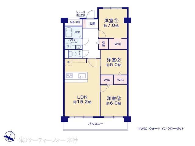 グリーンコーポ相模大野A棟 416