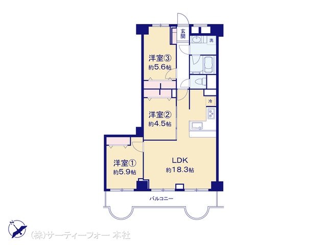 八王子セントラルマンション 803