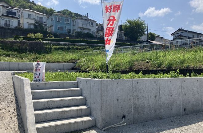 全区画60坪超　建築条件無し売地　中野No.2