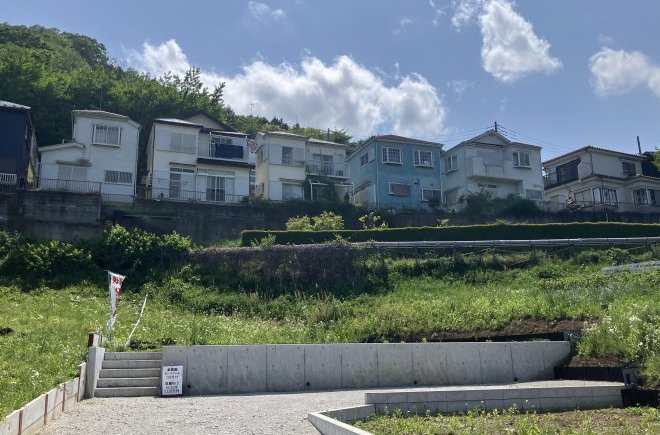 全区画60坪超　建築条件無し売地　中野No.3