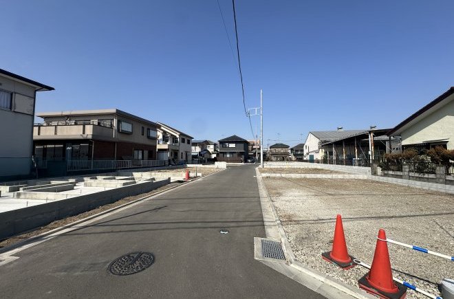 田名建築条件なし売地