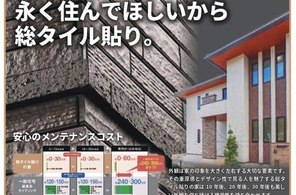 総タイル貼り