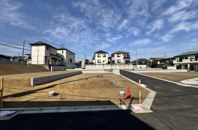 全9区画の開発分譲地 上溝 建築条件無し売地 No.8