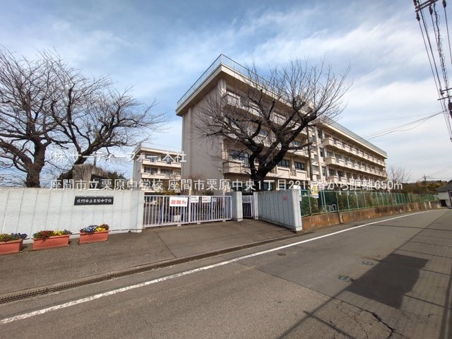 座間市立栗原中学校 撮影日(2025-03-13) 650m