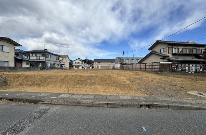 【町屋３丁目】建築条件無し売地 E.Harmony町屋 H区画