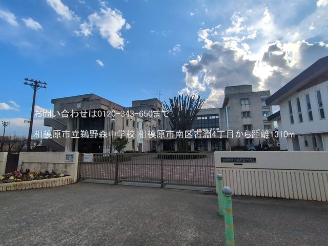 相模原市立鵜野森中学校 撮影日(2025-03-17) 1310m