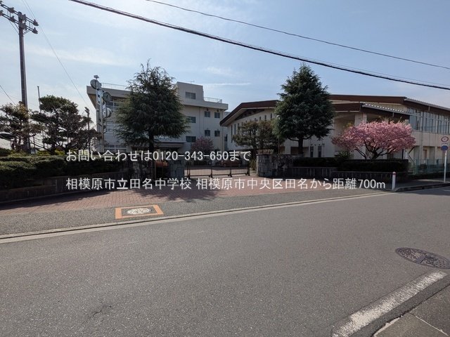 相模原市立田名中学校 撮影日(2025-03-14) 700m