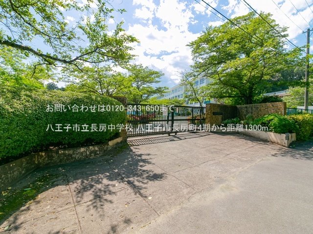 八王子市立長房中学校 撮影日(2022-06-02) 1300m
