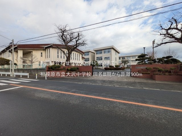 相模原市立大沢中学校 撮影日(2025-03-18) 900m