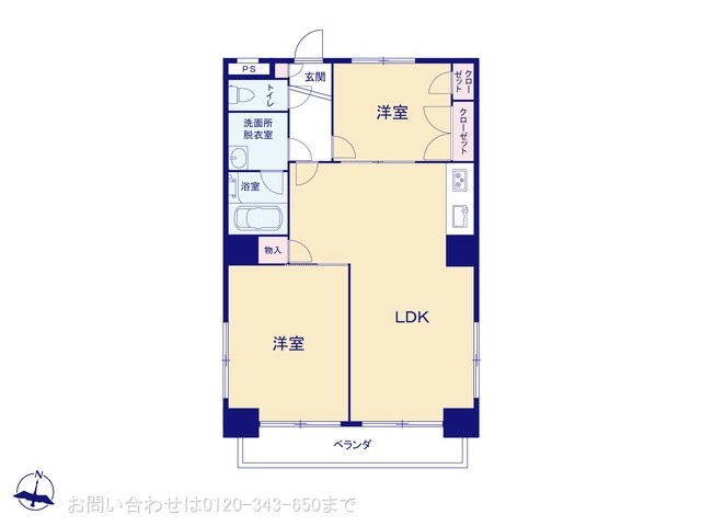 スカイハイツ横山 102
