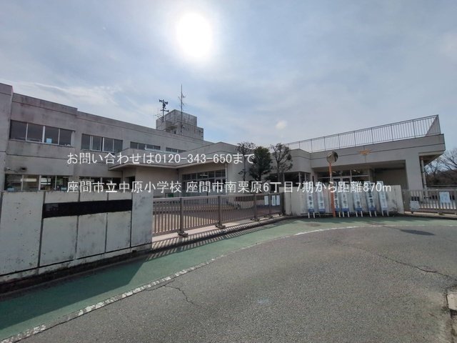 座間市立中原小学校 撮影日(2025-03-13) 870m