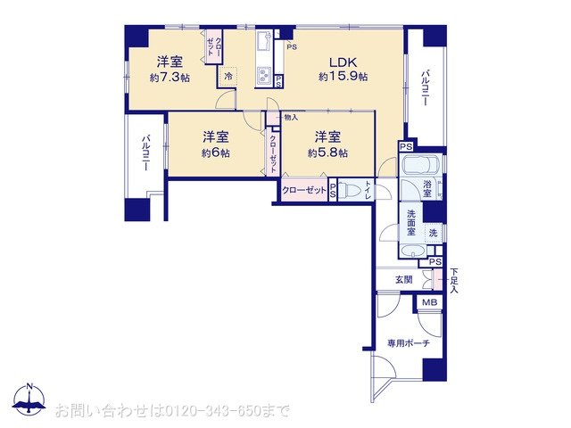 リッツタワー八王子 804