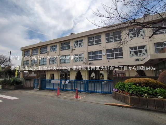 相模原市立大野台中央小学校 撮影日(2025-03-18) 640m