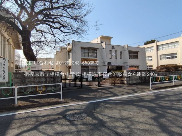 相模原市立相模台中学校 撮影日(2025-03-14) 240m
