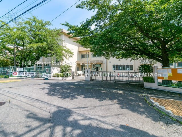 八王子市立石川中学校 撮影日(2022-07-22) 1200m