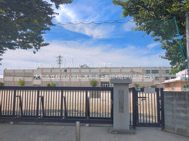 大和市立桜丘小学校 撮影日(2026-06-18) 950m