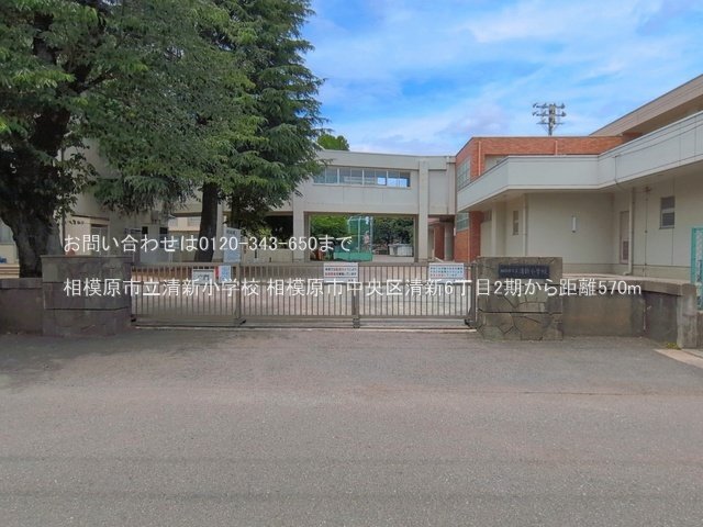 相模原市立清新小学校 撮影日(2026-06-06) 570m
