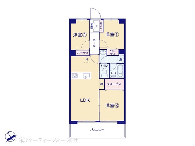 藤和相模原ハイタウン 1004