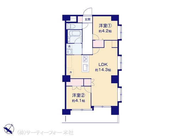 ケーエヌマンション相模原第一 1002